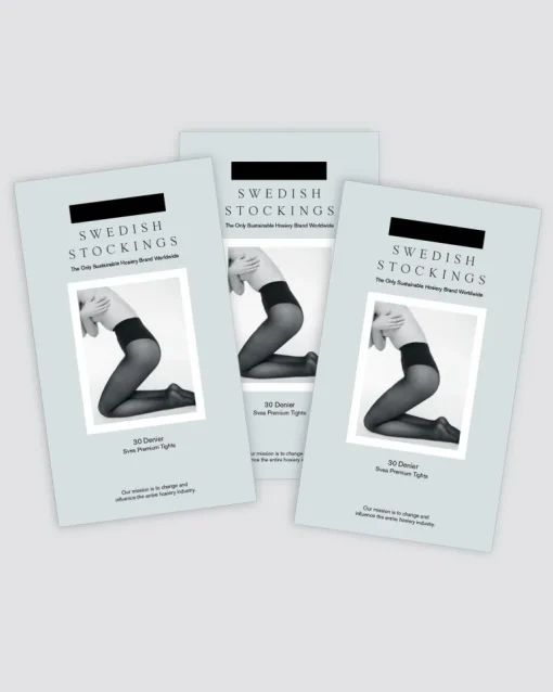 3-Pack Svea Sukkahousut Musta<Swedish Stockings Sale