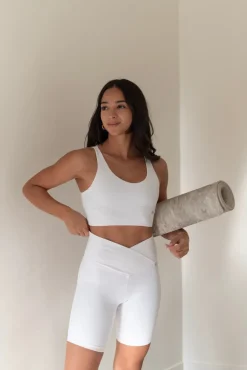 Palms Sports Bra White<Believe Athletics Discount