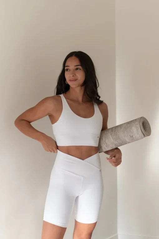 Palms Sports Bra White<Believe Athletics Discount