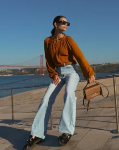 Paloma Blouse Golden Leo<Nakoa Flash Sale