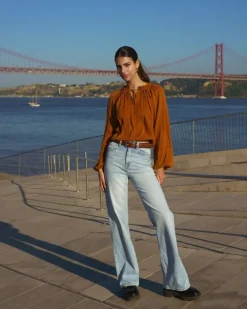 Paloma Blouse Golden Leo<Nakoa Flash Sale