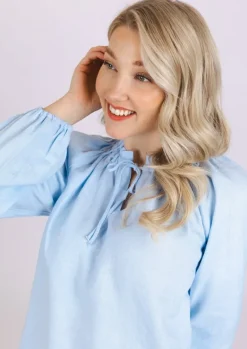 Paloma Blouse Sky Blue<Nakoa Hot