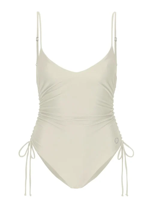 Pantai Adjustable Onepiece Shell White<Copenhagen Cartel Cheap