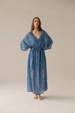 Pareo Mekko Sininen Kuvio<Enteliér Cheap