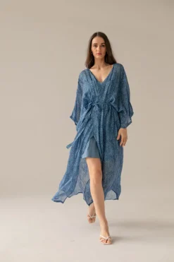 Pareo Mekko Sininen Kuvio<Enteliér Cheap