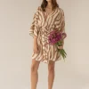 Pareo Mekko Zebra Caramel<Enteliér Hot