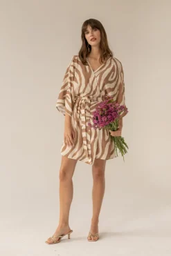 Pareo Mekko Zebra Caramel<Enteliér Hot
