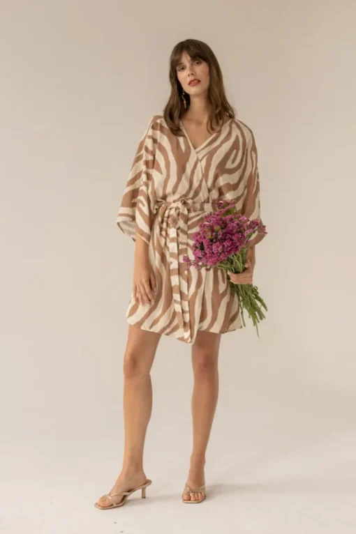 Pareo Mekko Zebra Caramel<Enteliér Hot