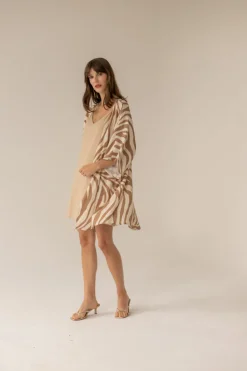 Pareo Mekko Zebra Caramel<Enteliér Hot