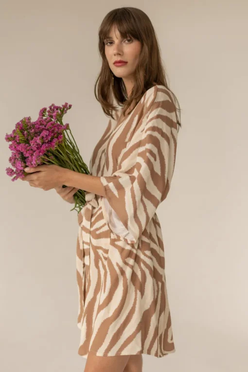 Pareo Mekko Zebra Caramel<Enteliér Hot