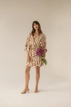 Pareo Mekko Zebra Caramel<Enteliér Hot