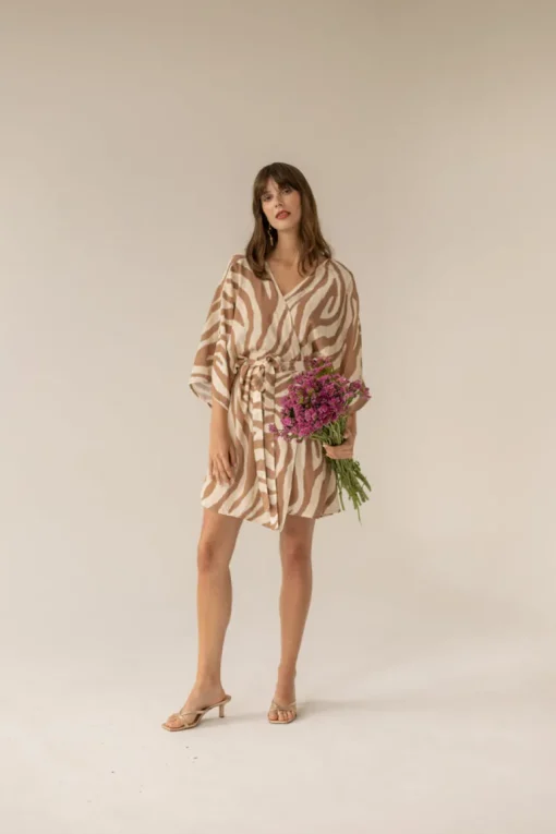Pareo Mekko Zebra Caramel<Enteliér Hot
