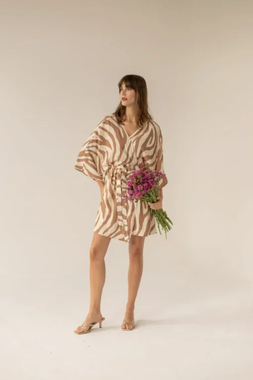 Pareo Mekko Zebra Caramel<Enteliér Hot