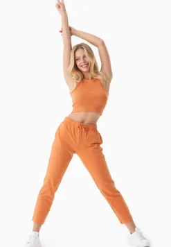 Parrla Light Organic Cotton Sweatpants Apricot Tan<ORGANICATION Online