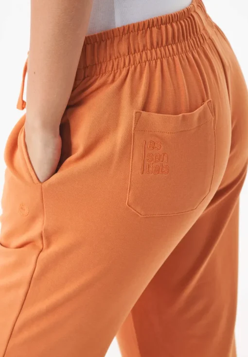 Parrla Light Organic Cotton Sweatpants Apricot Tan<ORGANICATION Online