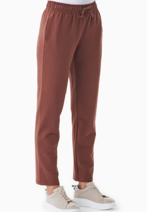 Parrla Light Organic Cotton Sweatpants Coffee Brown<ORGANICATION Sale