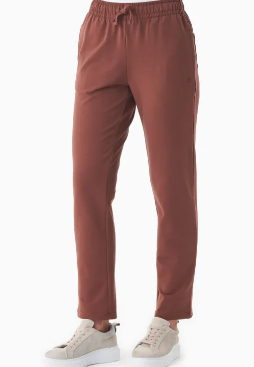 Parrla Light Organic Cotton Sweatpants Coffee Brown<ORGANICATION Sale