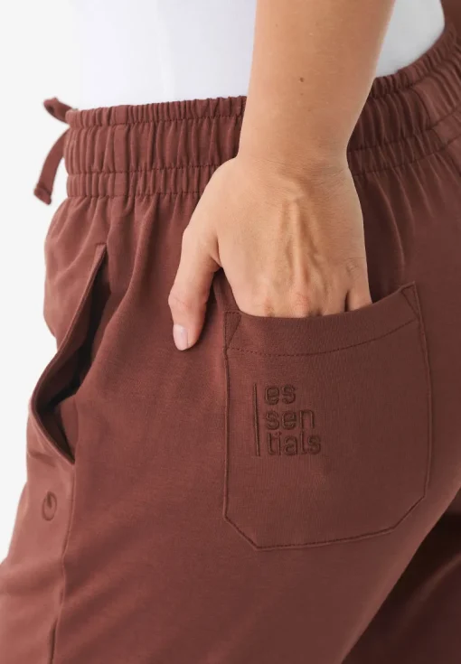 Parrla Light Organic Cotton Sweatpants Coffee Brown<ORGANICATION Sale