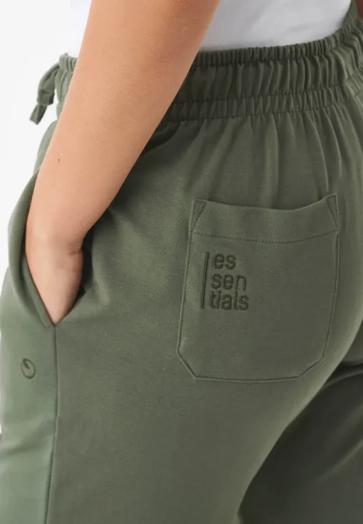 Parrla Light Organic Cotton Sweatpants Olive<ORGANICATION Cheap