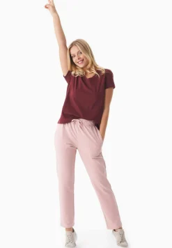 Parrla Light Organic Cotton Sweatpants Light Rose<ORGANICATION New