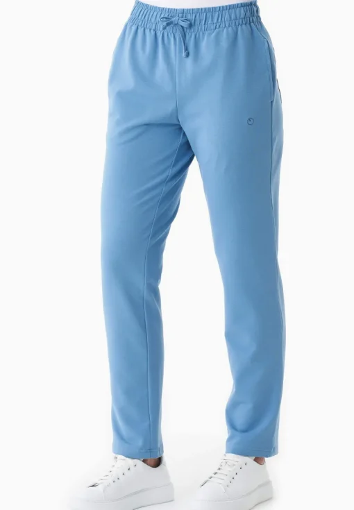 Parrla Light Organic Cotton Sweatpants Blue Fog<ORGANICATION Cheap