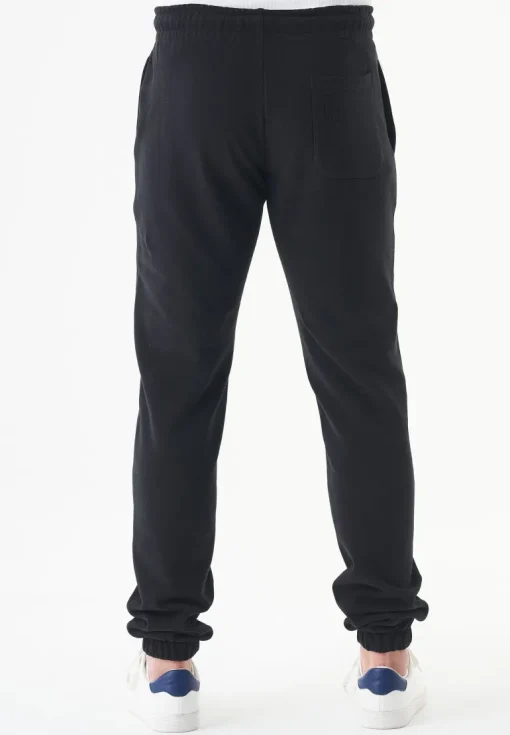 Pars Soft Touch Organic Cotton Sweatpants Black<ORGANICATION Best Sale