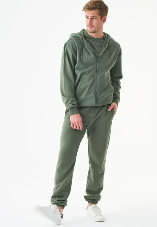 Pars Soft Touch Organic Cotton Sweatpants Olive<ORGANICATION Discount