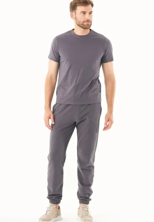 Parssa Soft Touch Organic Cotton Sweatpants Shadow<ORGANICATION New