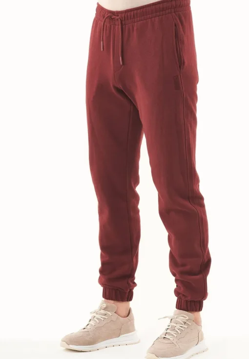 Parssa Soft Touch Organic Cotton Sweatpants Bordeaux<ORGANICATION Outlet