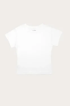 Pasadena Melt Hearts Baby Tee White<Veld Shop
