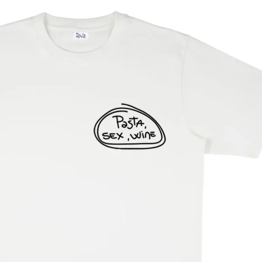 Pasta T-Paita Valkoinen<RAIZ Store