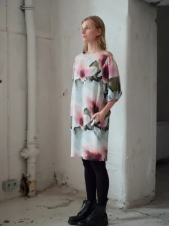Pastel Floral Tencel Tunika<MAINIO Best Sale