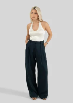 Pearl Halter-neck Toppi Helmiäisen Valkoinen<GUAJA. Flash Sale
