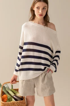 Pellavaiset Shortsit Beige<Enteliér Hot