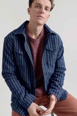 Piet Handwoven Jacket Blue<KOMODO Clearance