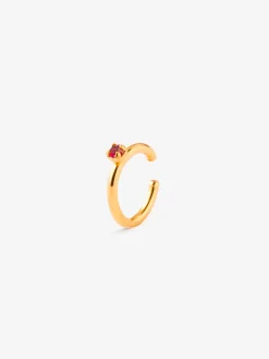 Pio Earring Fuchsia<April Please Cheap