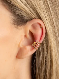 Pio Earring Fuchsia<April Please Cheap