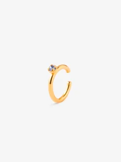 Pio Earring Sapphire<April Please Cheap
