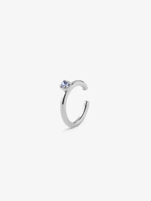 Pio Earring Sapphire<April Please Cheap