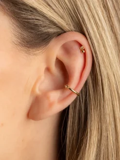 Pio Earring Topaz<April Please Clearance