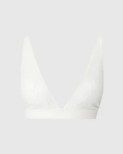 Pitsi Plunge Bralette Valkoinen<UNDERSTATEMENT Best