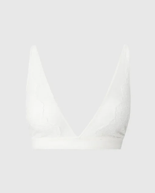 Pitsi Plunge Bralette Valkoinen<UNDERSTATEMENT Best