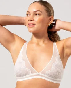 Pitsi Plunge Bralette Valkoinen<UNDERSTATEMENT Best