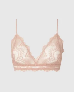 Pitsinen Bralette Beige<UNDERSTATEMENT Sale