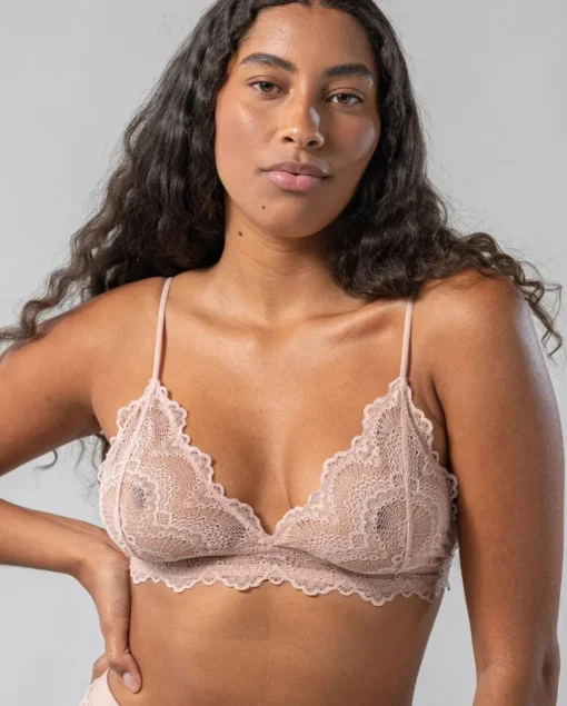 Pitsinen Bralette Beige<UNDERSTATEMENT Sale
