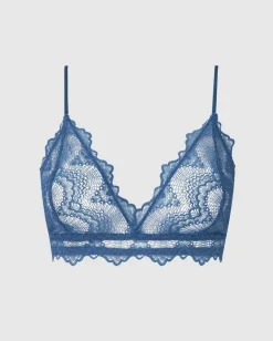 Pitsinen Bralette Sininen<UNDERSTATEMENT Clearance