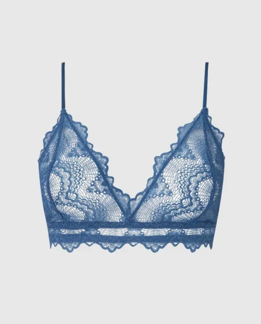Pitsinen Bralette Sininen<UNDERSTATEMENT Clearance