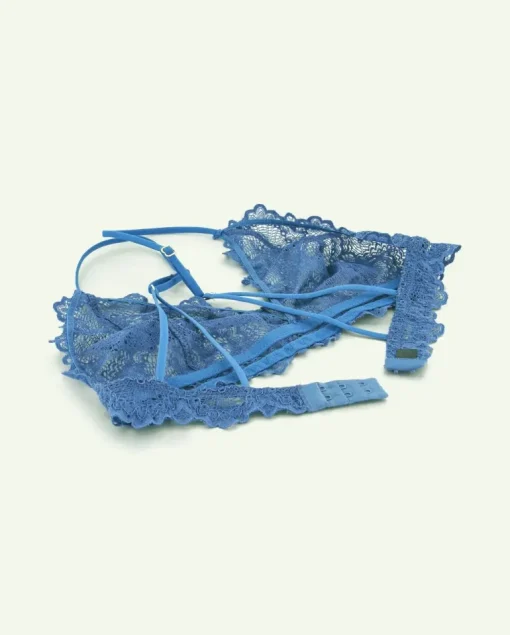 Pitsinen Bralette Sininen<UNDERSTATEMENT Clearance