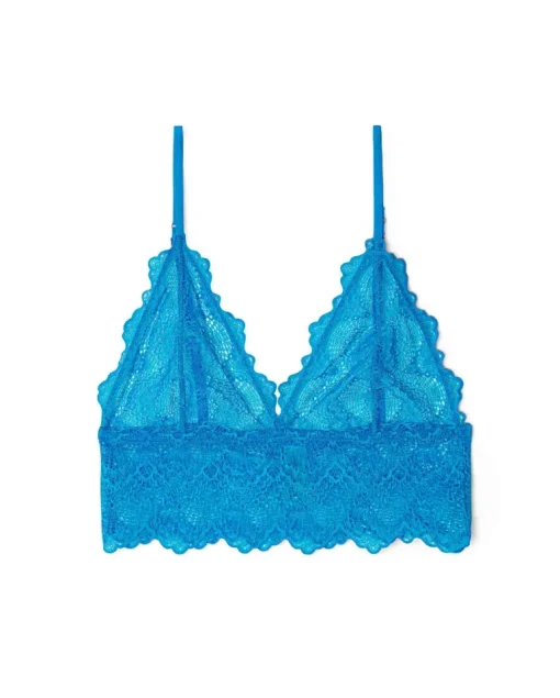 Pitsinen Bralette Toppi Sähkönsininen<UNDERSTATEMENT Shop