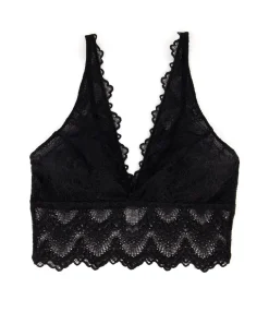 Pitsinen Plunge Bralette Toppi Saboteur Musta<UNDERSTATEMENT Hot